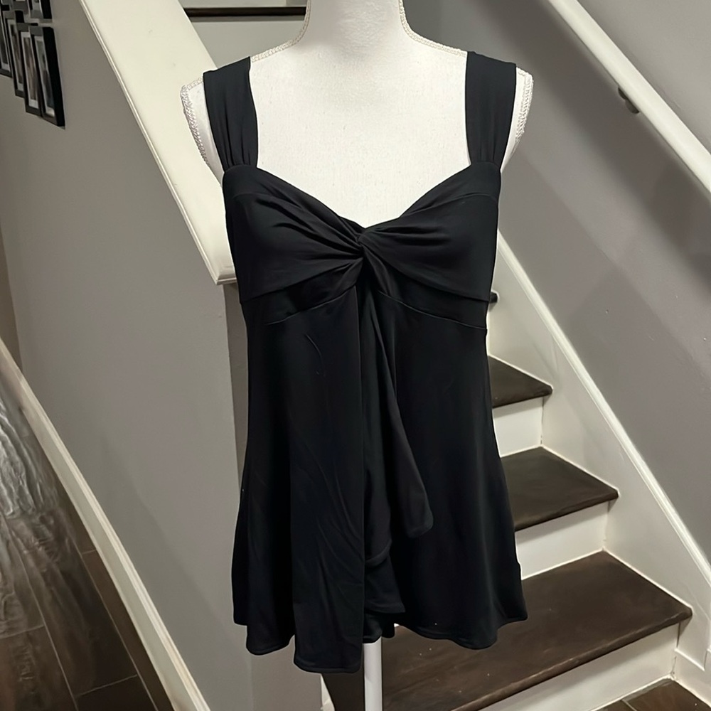Michael Michael Kors Black Summer Empire style Top. Cute & Sexy. Lg.